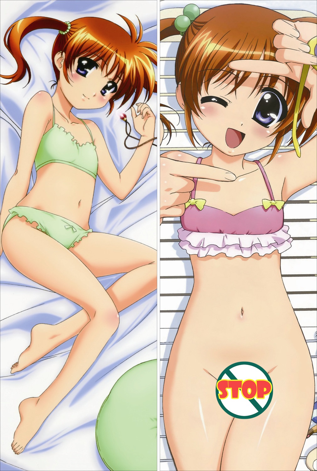 Magical Girl Lyrical Nanoha Nanoha Takamachi Anime Dakimakura Pillow Cover