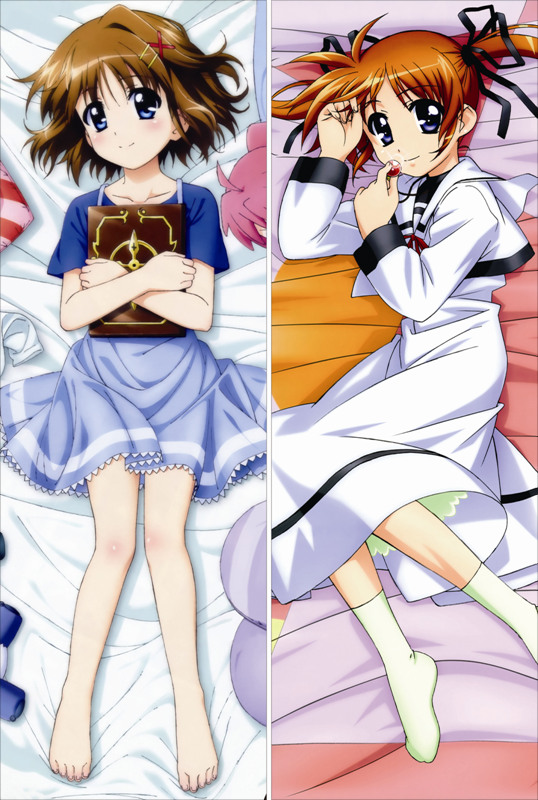Magical Girl Lyrical Nanoha Nanoha Takamachi Anime Dakimakura Pillow Cover