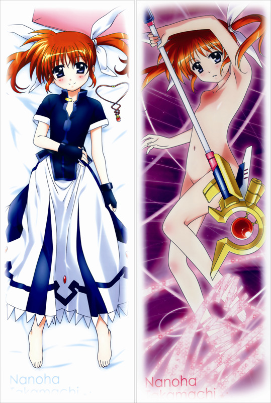 Magical Girl Lyrical Nanoha Fate Testarossa Anime Dakimakura Pillow Cover
