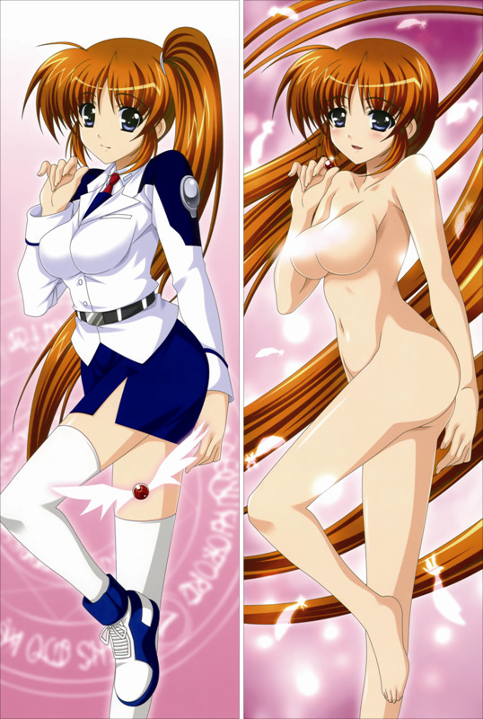 Magical Girl Lyrical Nanoha Nanoha Takamachi Anime Dakimakura Pillow Cover