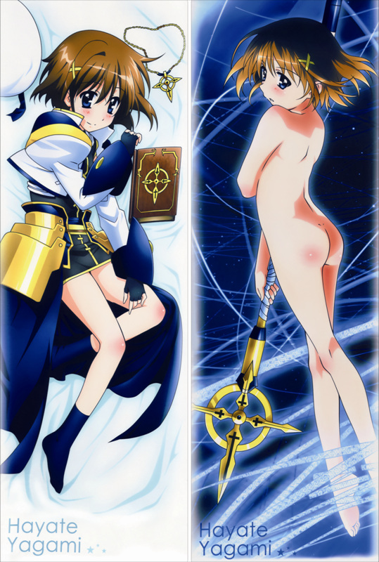 Magical Girl Lyrical Nanoha Fate Testarossa Anime Dakimakura Pillow Cover