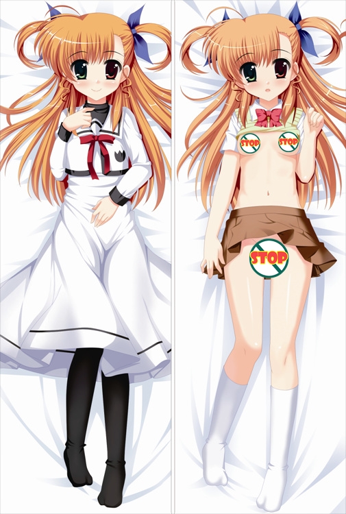 Magical Girl Lyrical Nanoha Fate Testarossa Anime Dakimakura Pillow Cover