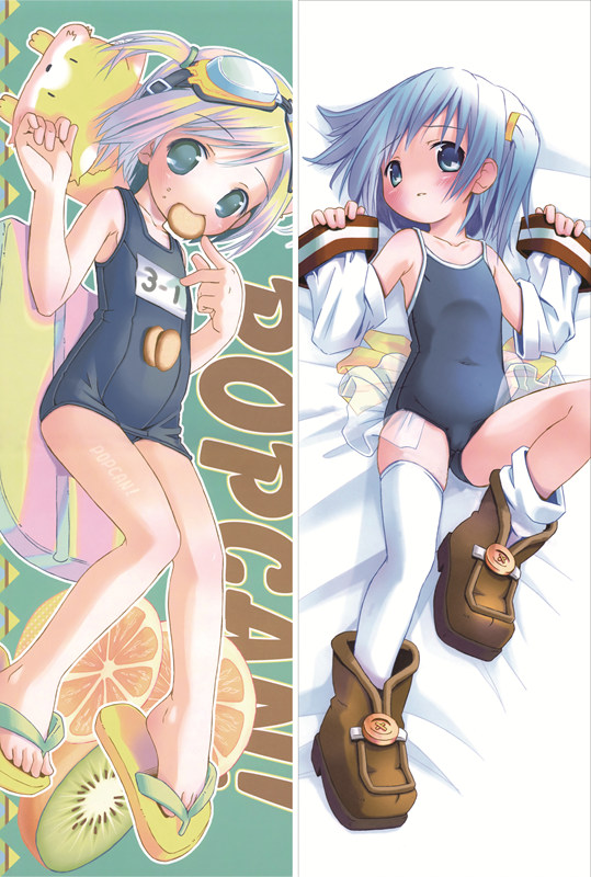 Moetan Pastel Ink Anime Dakimakura Pillow Cover