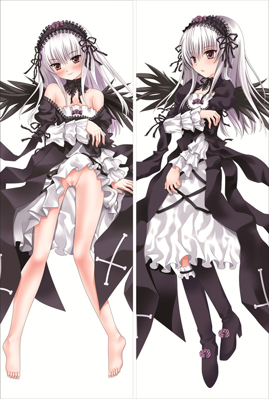 Rozen Maiden Suigintou Anime Dakimakura Pillow Cover