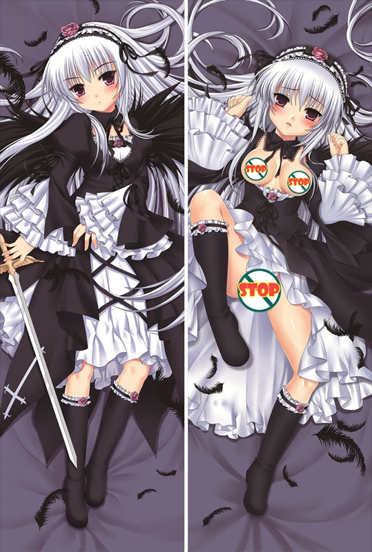 Rozen Maiden Suigintou Anime Dakimakura Pillow Cover