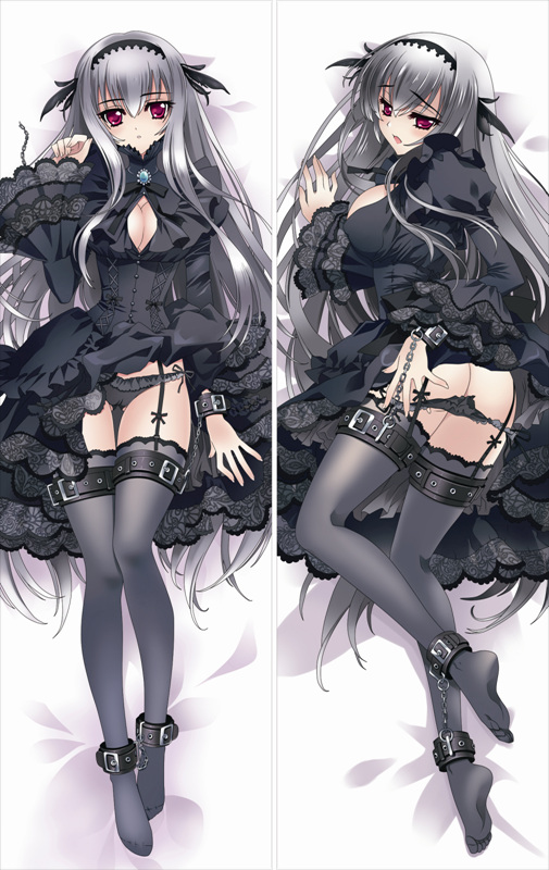 Rozen Maiden Suigintou Anime Dakimakura Pillow Cover