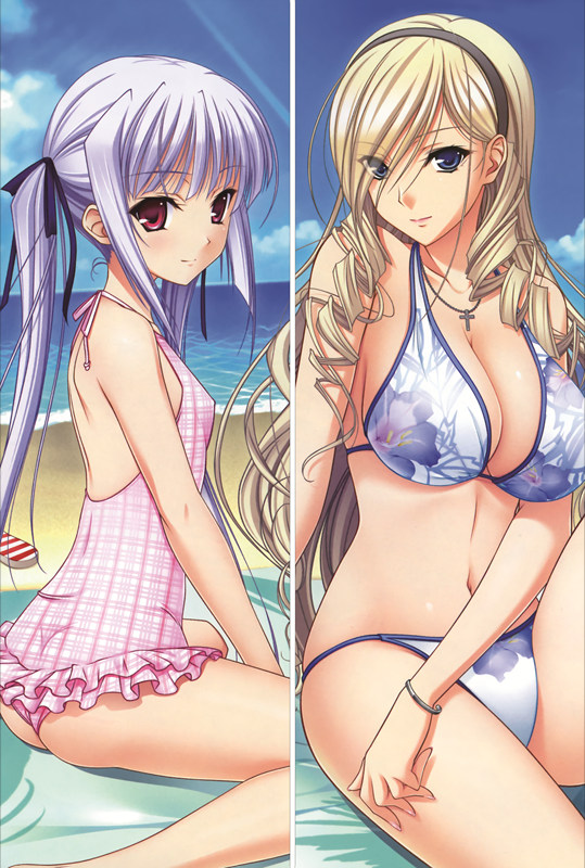 Walkure Romanze Lisa Eostre + Celia Cumani Aintree Anime Dakimakura Pillow Cover