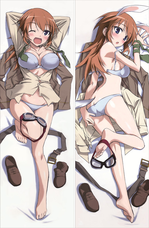 Strike Witches Anime Dakimakura Pillow Cover