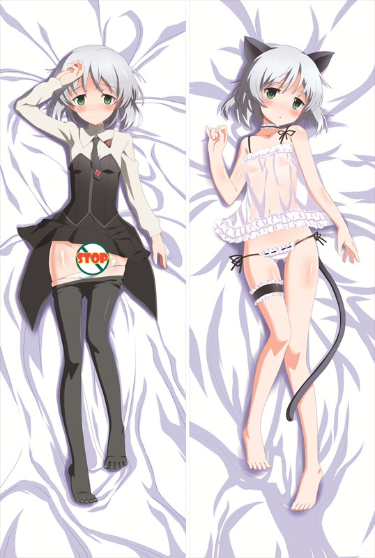 Strike Witches Anime Dakimakura Pillow Cover