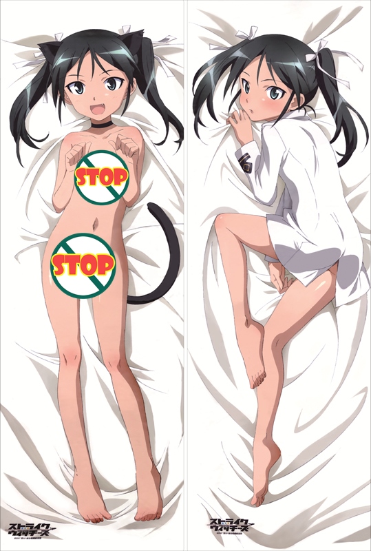 Strike Witches Francesca·Lucchini Anime Dakimakura Pillow Cover