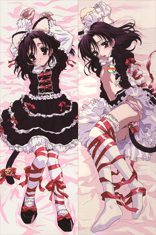 School Days Sekai Saionji Anime Dakimakura Pillow Cover