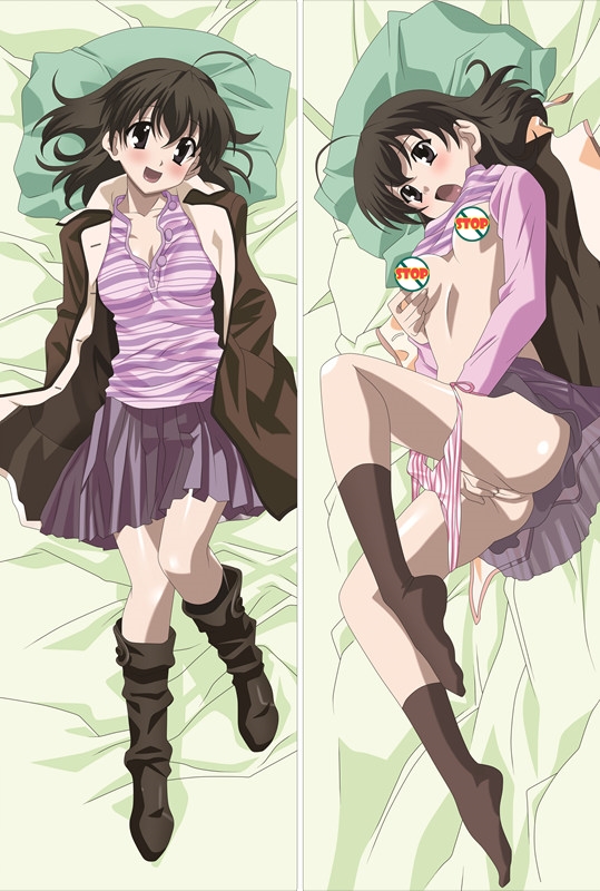 School Days Sekai Saionji Anime Dakimakura Pillow Cover