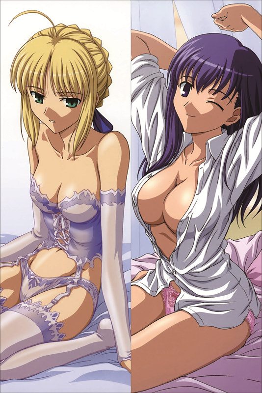 Fate stay night Saber Anime Dakimakura Pillow Cover