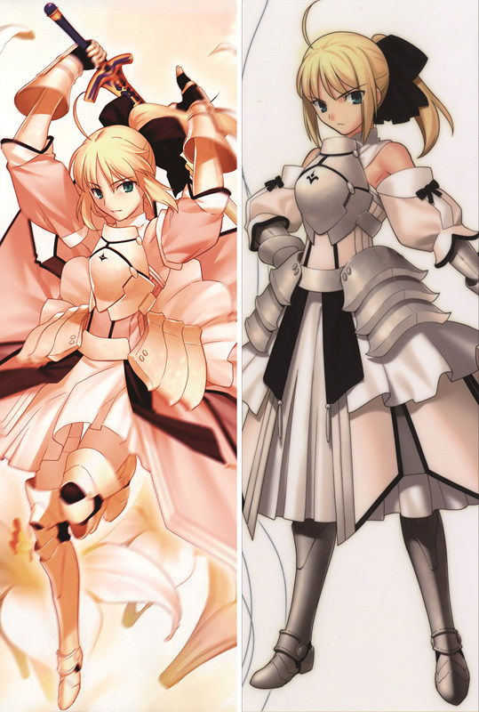 Fate stay night Saber Anime Dakimakura Pillow Cover