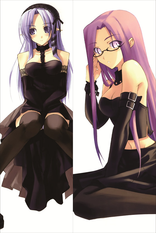 Fate stay night Rider + Illyasviel von Einzbern Anime Dakimakura Pillow Cover
