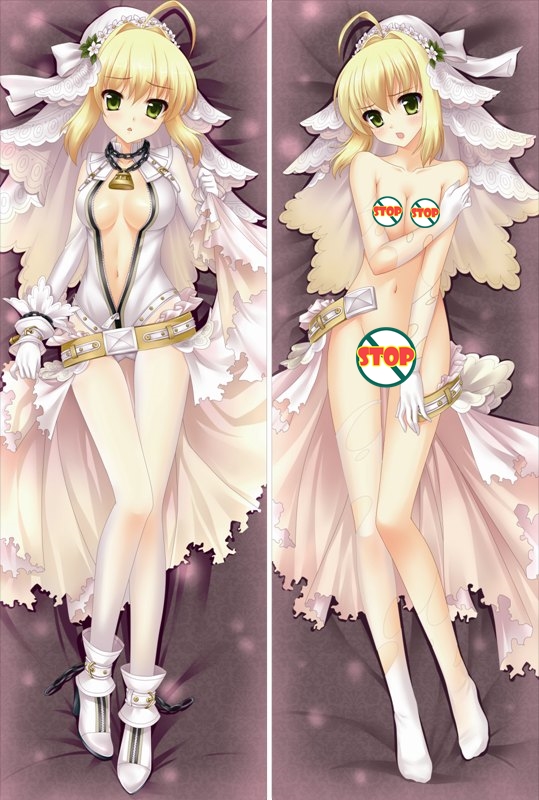 Fate stay night Saber Anime Dakimakura Pillow Cover