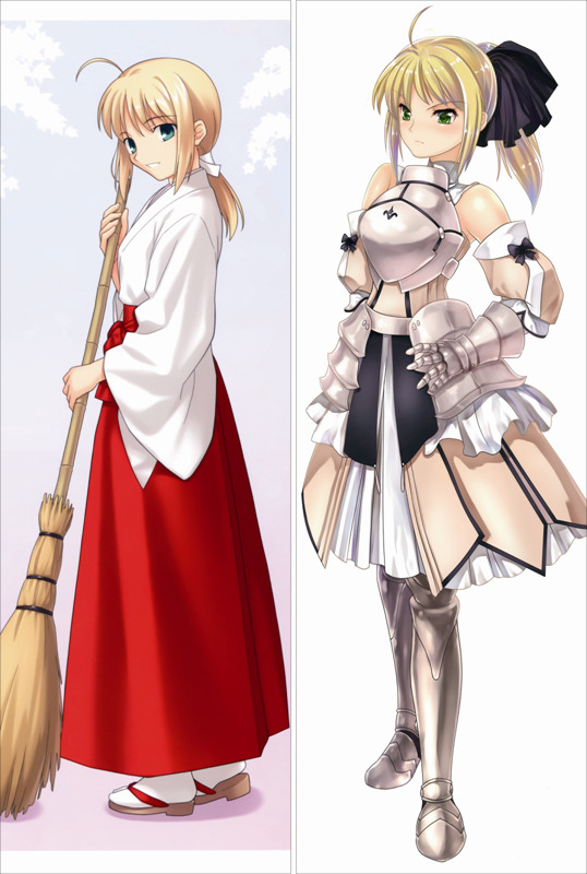 Fate stay night Saber Anime Dakimakura Pillow Cover