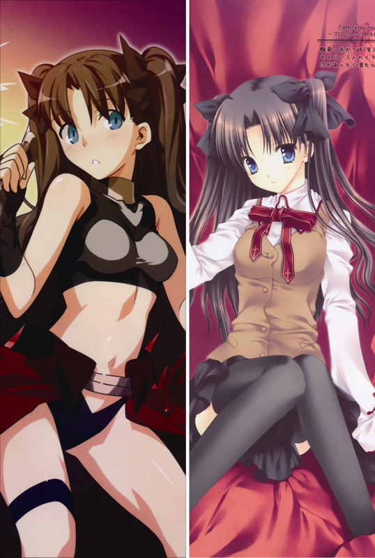 Fate stay night Rin Tohsaka Anime Dakimakura Pillow Cover