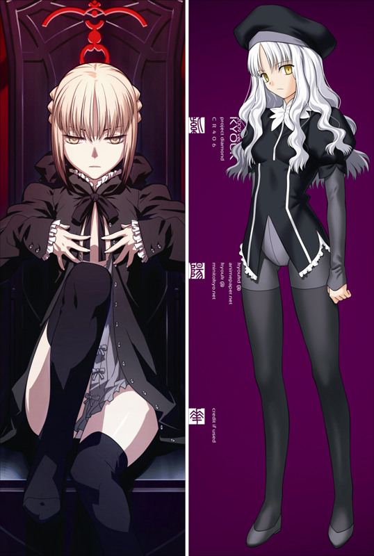 Fate stay night Saber Anime Dakimakura Pillow Cover