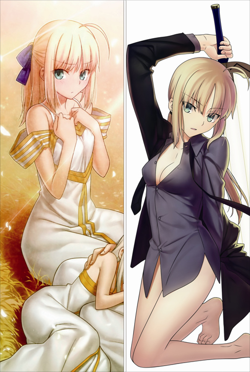Fate stay night Saber Anime Dakimakura Pillow Cover