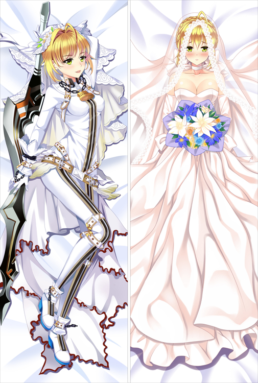 Fate stay night Saber Anime Dakimakura Pillow Cover