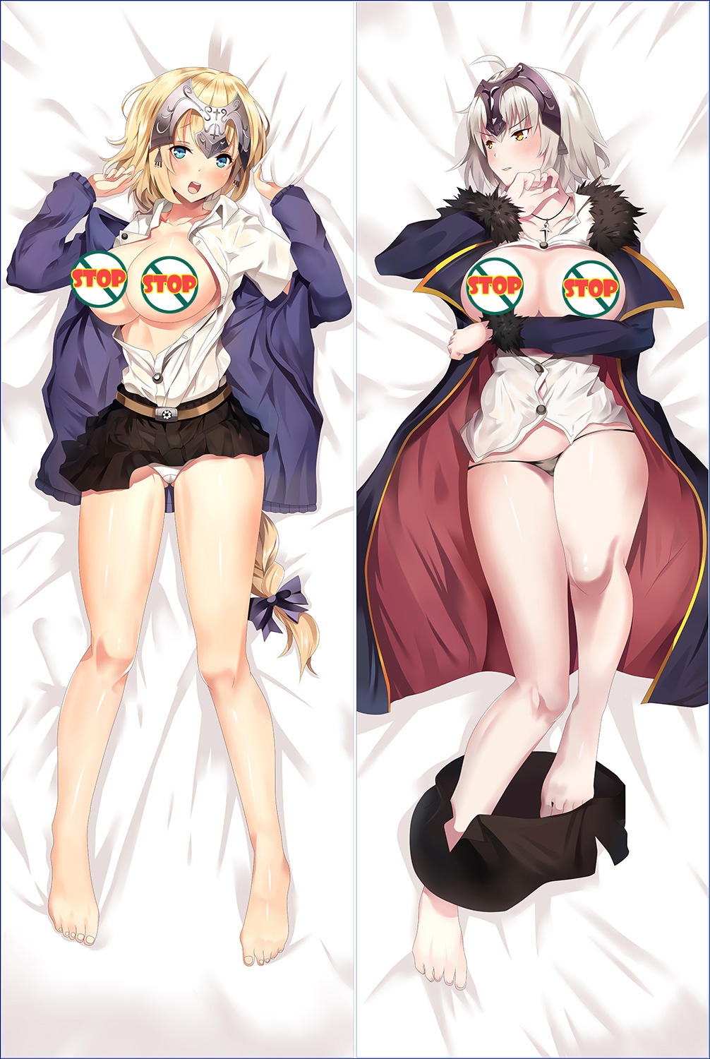 Fate Grand Order FateGO FGO Jeanne d'Arc Anime Dakimakura Pillow Case