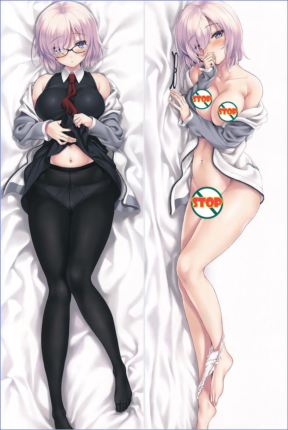 Fate Grand Order FateGO FGO Mash Killier Light Anime Dakimakura Pillow Case
