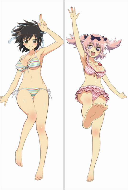 Senran Kagura Asuka + Hibari Anime Dakimakura Pillow Cover