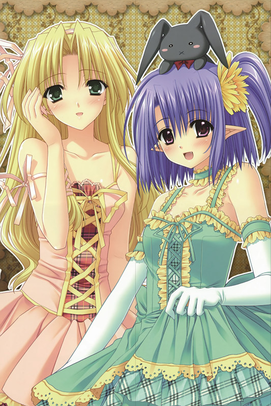Shuffle! Kareha + Daisy Anime Dakimakura Body Pillow Cover