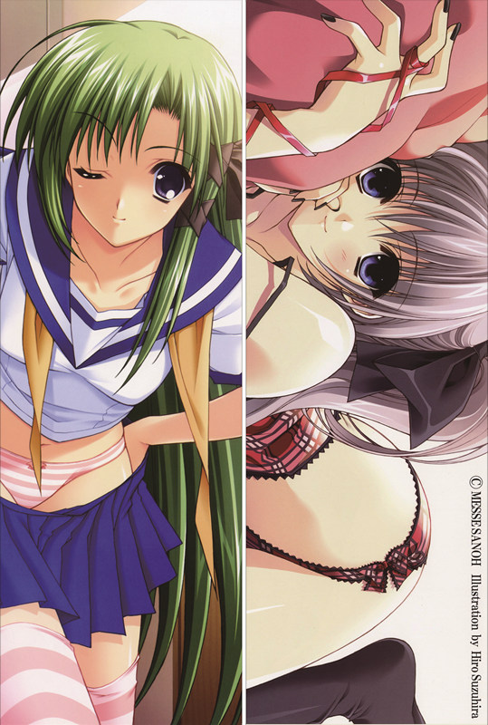 Shuffle! Asa Shigure Anime Dakimakura Body Pillow Cover