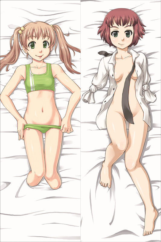 Katawa Shoujo Barazaki Emi +Tezuka Rin Anime Dakimakura Japanese Pillow Cover