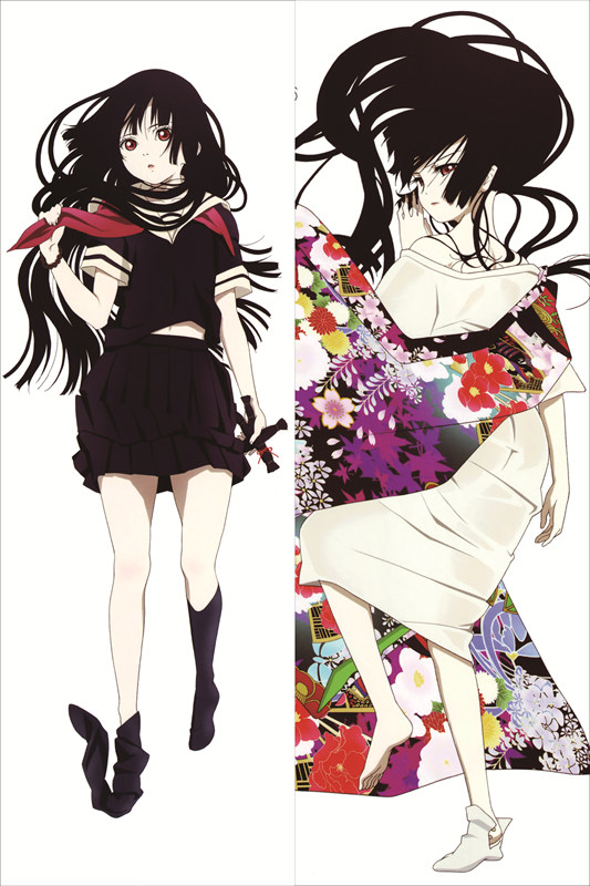 Hell Girl Jigoku Shoujo Akekazura Anime Dakimakura Japanese Pillow Cover
