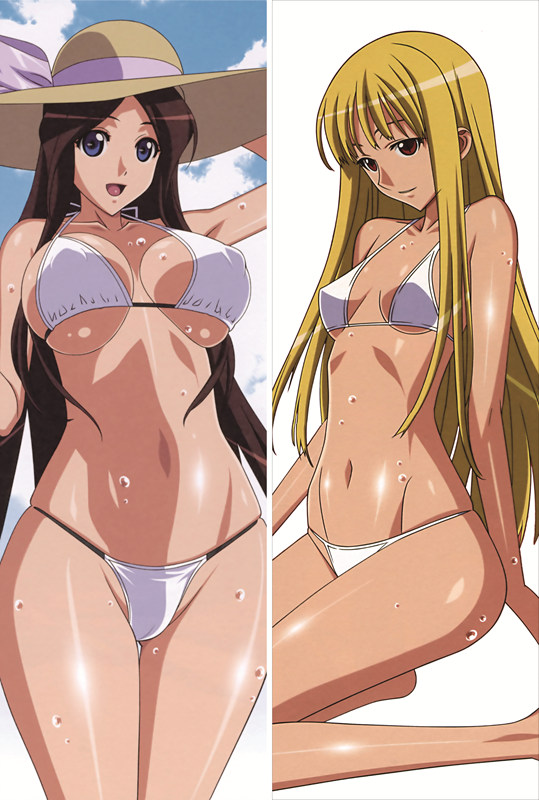 Princess Resurrection Sawawa Hiyorim & Lillianne von Phoenix Anime Dakimakura Japanese Pillow Cover