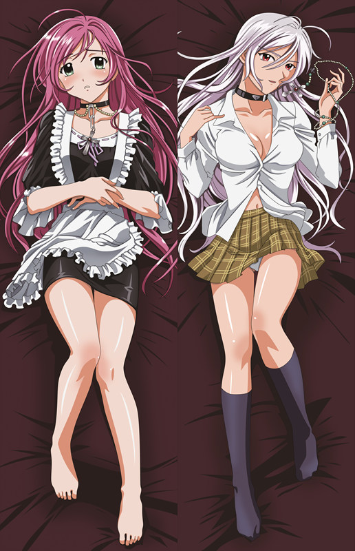 Rosario + Vampire Moka Akashiya Anime Dakimakura Japanese Pillow Cover