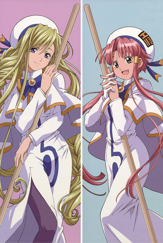 Aria the Avvenire Alicia Florence + Akari Mizunashi Anime Dakimakura Japanese Pillow Cover