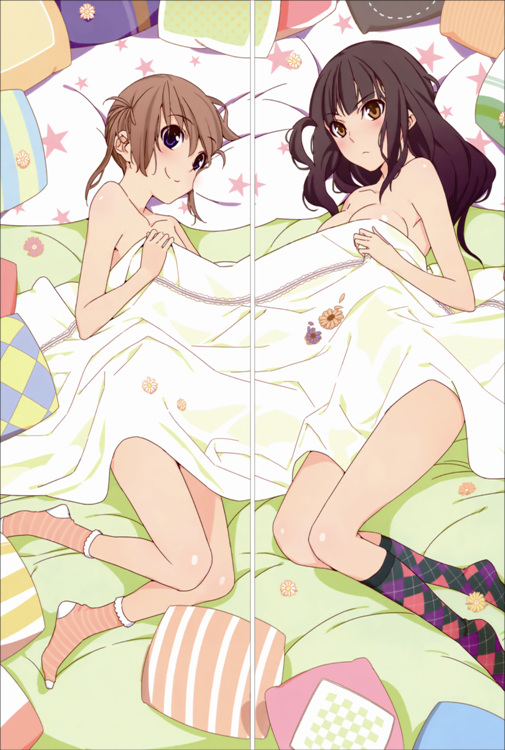 MEMORIES OFF ~ AND THEN AGAIN ~ Sayori Rikimaru + Inori Misasagi Anime Dakimakura Japanese Pillow Cover