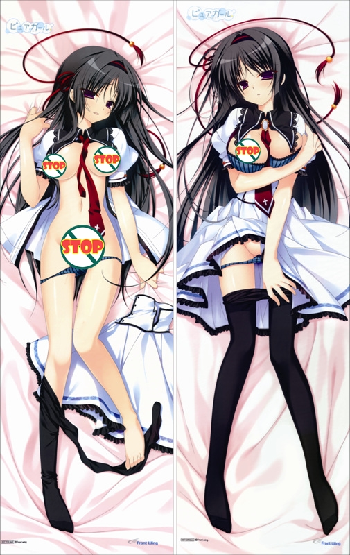 Pure Girl Yogiri Kuchifusa Anime Dakimakura Japanese Pillow Cover