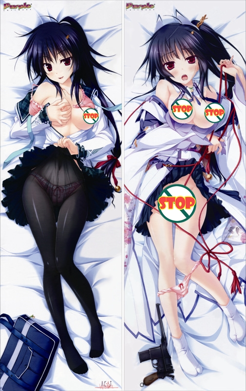 Hapymaher Saki Hasuno Anime Dakimakura Japanese Pillow Cover