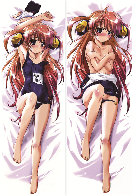 Akatsuki no Amaneka to Aoi Kyoshin Amaneka Machbuster Anime Dakimakura Japanese Pillow Cover