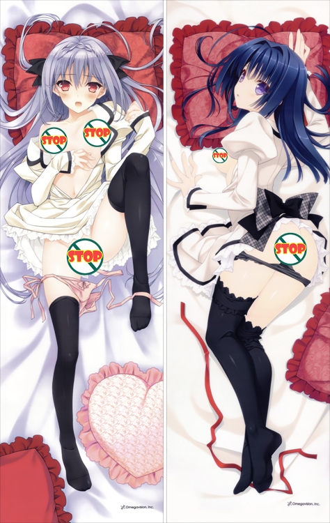 Otome Riron to Sono Shuhen -Ecole de Paris Asahi Kokura + Luna Sakurakouji Anime Dakimakura Japanese Pillow Cover