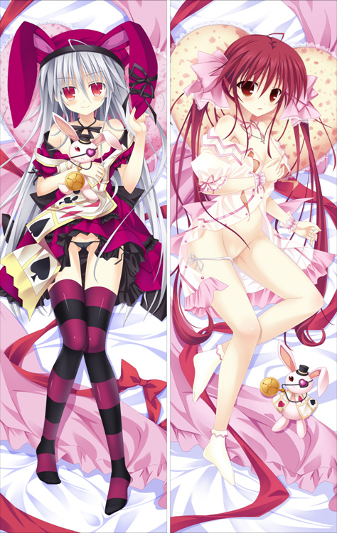 Furuiro Meikyuu Rondo ~Histoire de Destin~ Furumiya Mai + Saki Anime Dakimakura Japanese Pillow Cover
