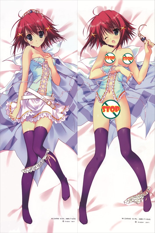 Wizarad Girl Ambitious Asuka Mitsurugi Anime Dakimakura Japanese Pillow Cover