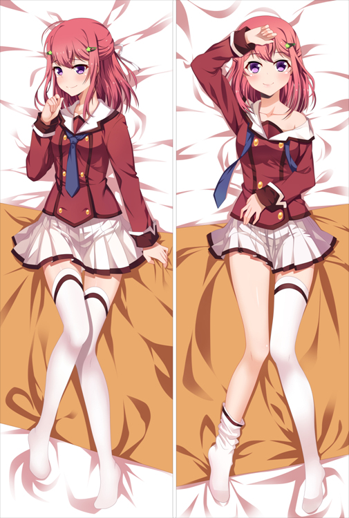 Inou-Battle wa Nichijou-kei no Naka de Tomoyo Kanzaki Anime Dakimakura Japanese Pillow Cover