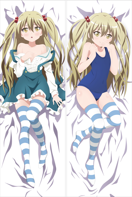 Inou-Battle wa Nichijou-kei no Naka de Chifuyu Himeki Anime Dakimakura Japanese Pillow Cover