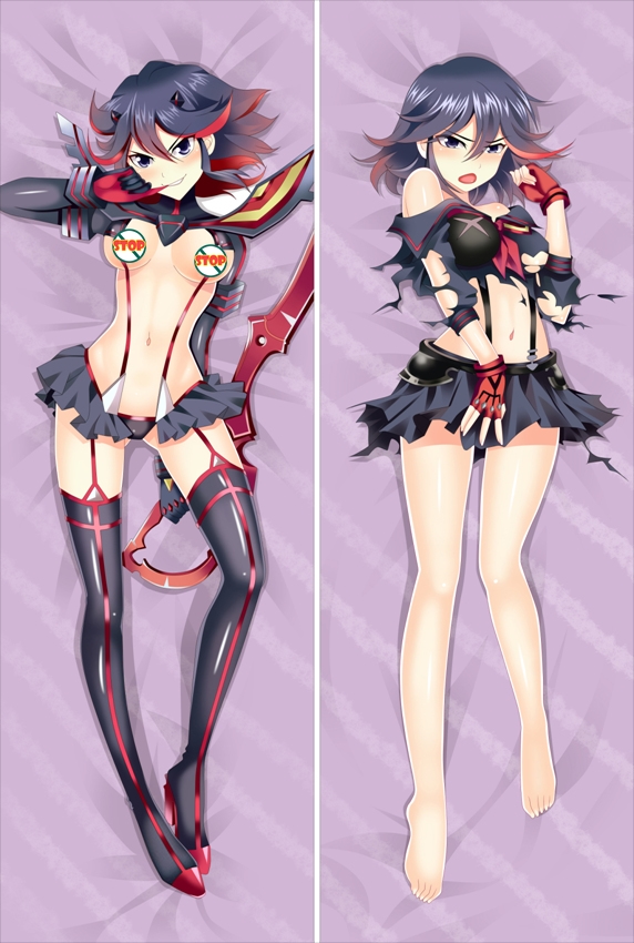 Kill la Kill Ryuuko Matoi Anime Dakimakura Japanese Pillow Cover