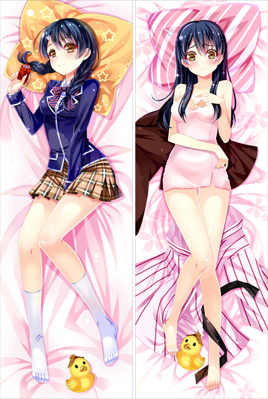 Food Wars!: Shokugeki no Soma Megumi Tadokoro Anime Dakimakura Japanese Pillow Cover