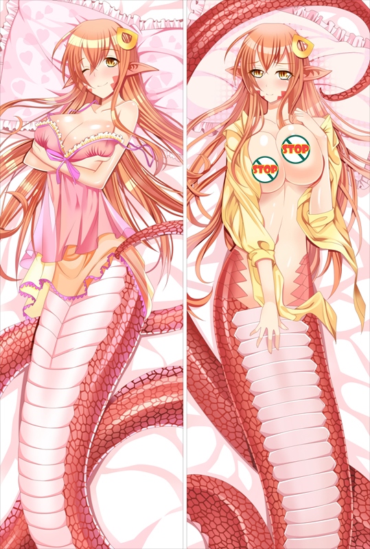 Monster Musume No Iru Nichijou Miia Anime Dakimakura Body Pillow Cover
