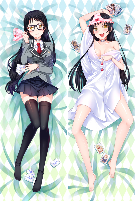 A Boring World Where the Concept of Dirty Jokes Doesn't Exist Ayame Kajou Anime Dakimakura Japanese Pillow Cover
