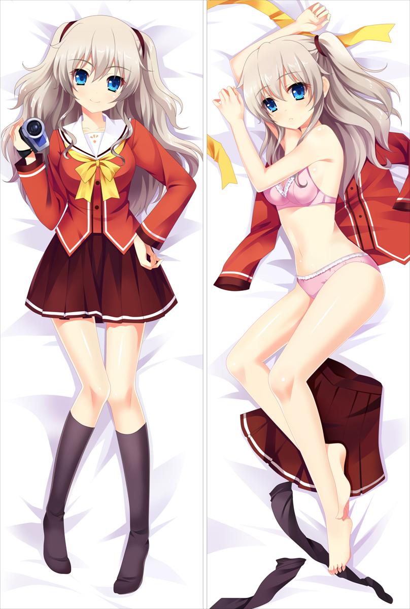 Charlotte Nao Tomori Anime Dakimakura Japanese Pillow Cover