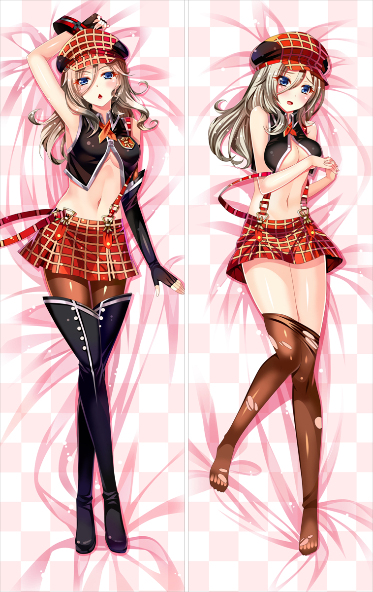 God Eater Alisa Ilinichina Amiella Anime Dakimakura Japanese Pillow Cover